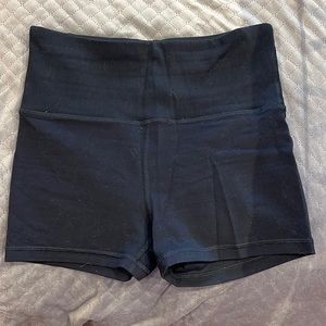 Athleta Ribbed Yoga Shorts
